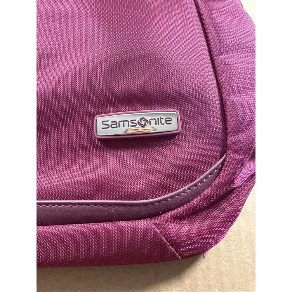 Samsonite Mobile Solution Convertible‎ Bag Purple, Size 17'' x 16'' x 8''